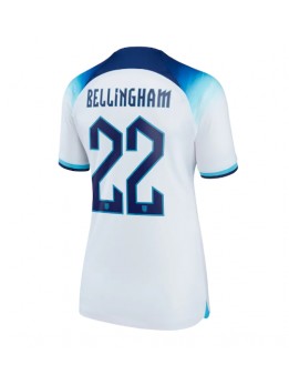 Billige England Jude Bellingham #22 Hjemmedrakt Dame VM 2022 Kortermet